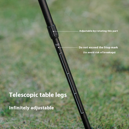 Black Dog 全黑桌子带灯笼架