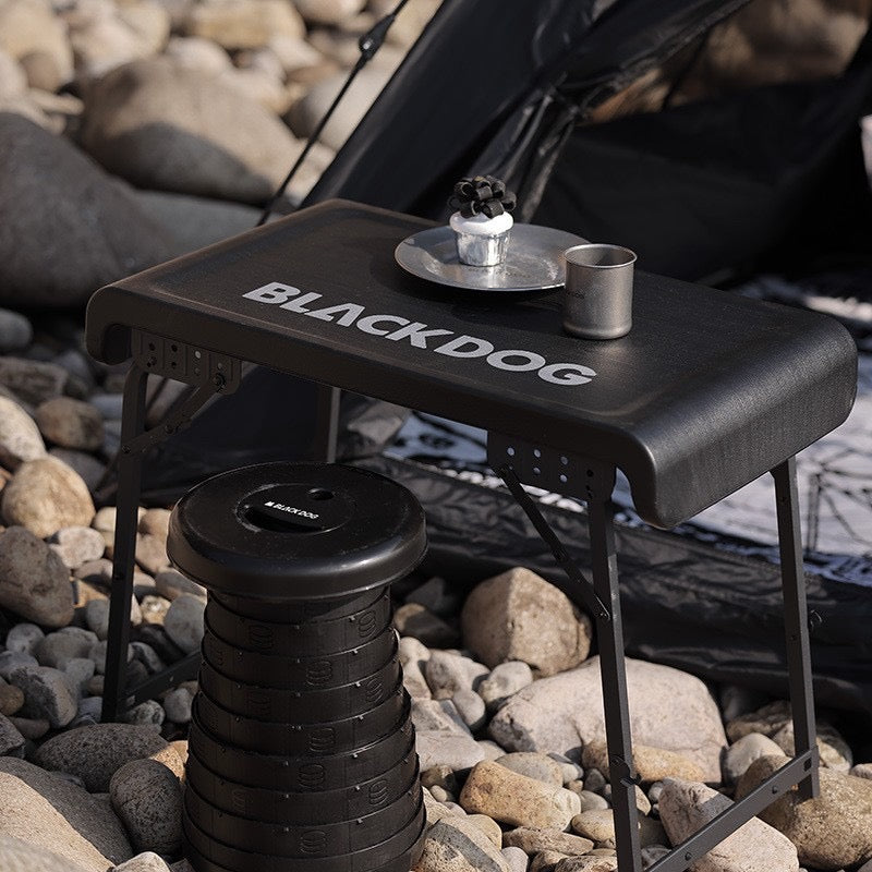 Black Dog 全黑露营折叠桌椅