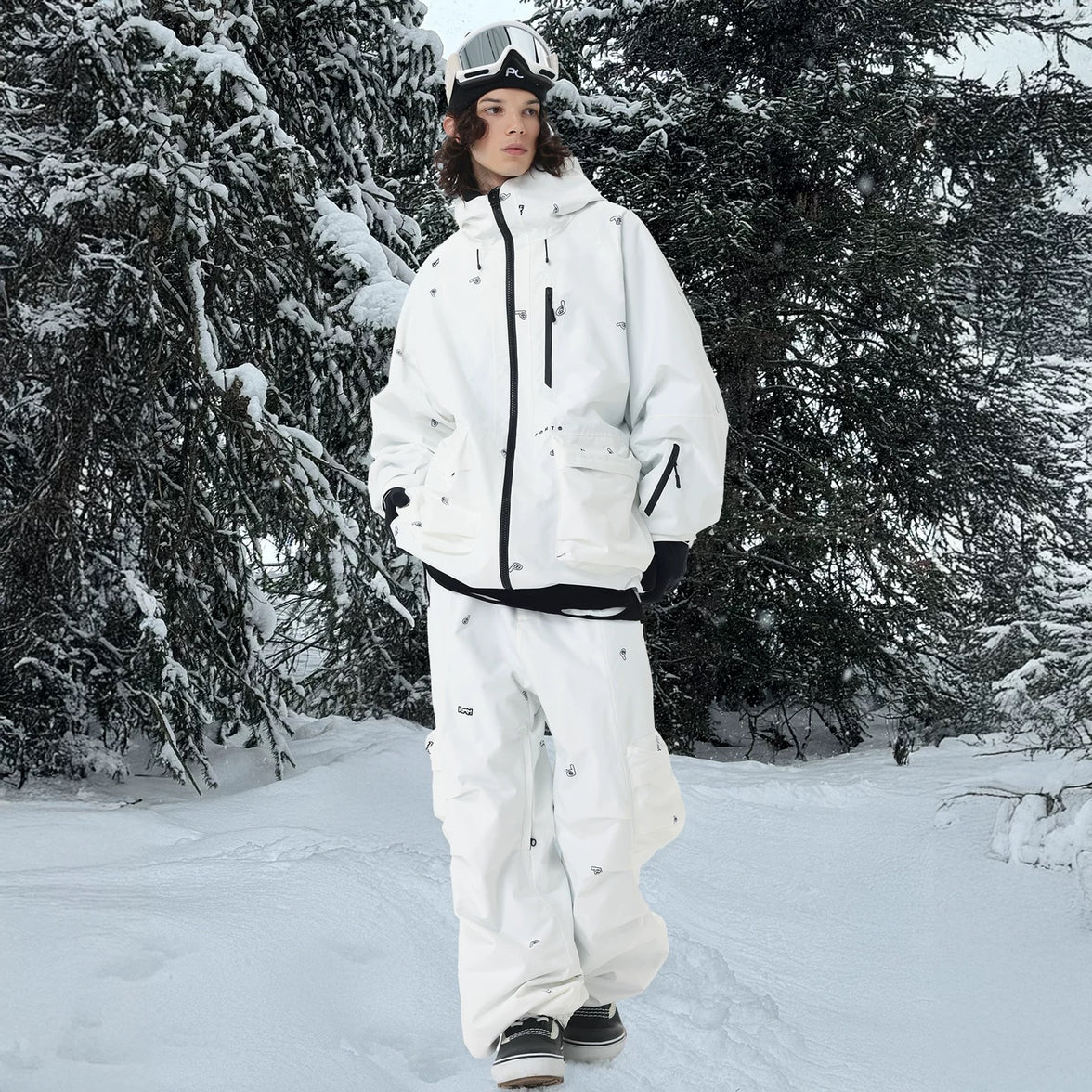 POMT CleanF Oversize 2L Snow Jackets – Unisex