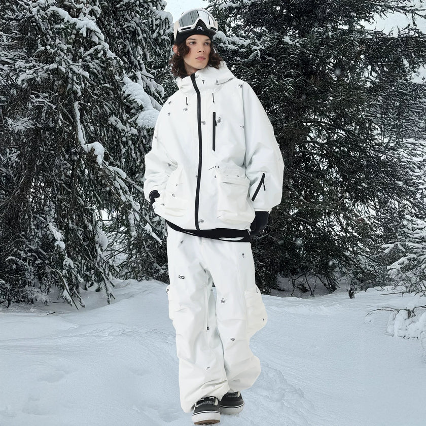 POMT CleanF Oversize 2L Snow Jackets – Unisex