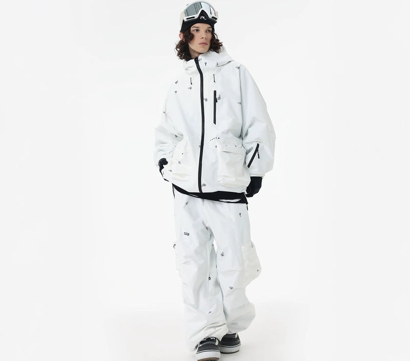 POMT CleanF Oversize 2L Snow Jackets – Unisex