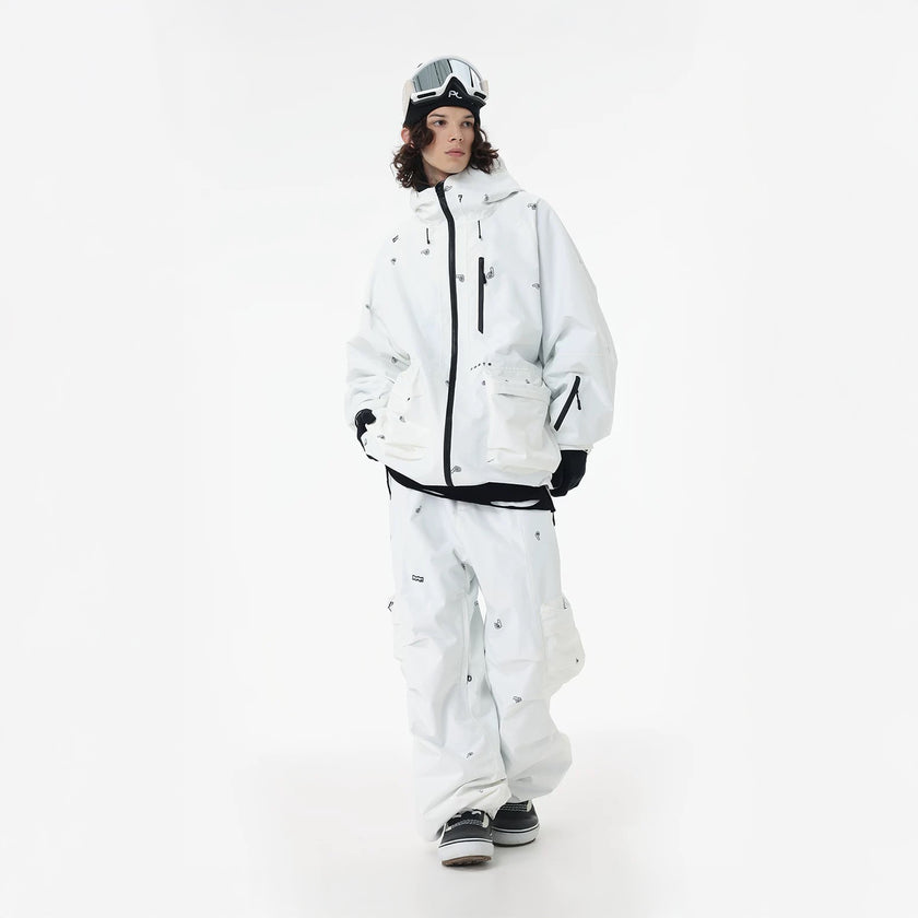 POMT CleanF Oversize 2L Snow Jackets – Unisex