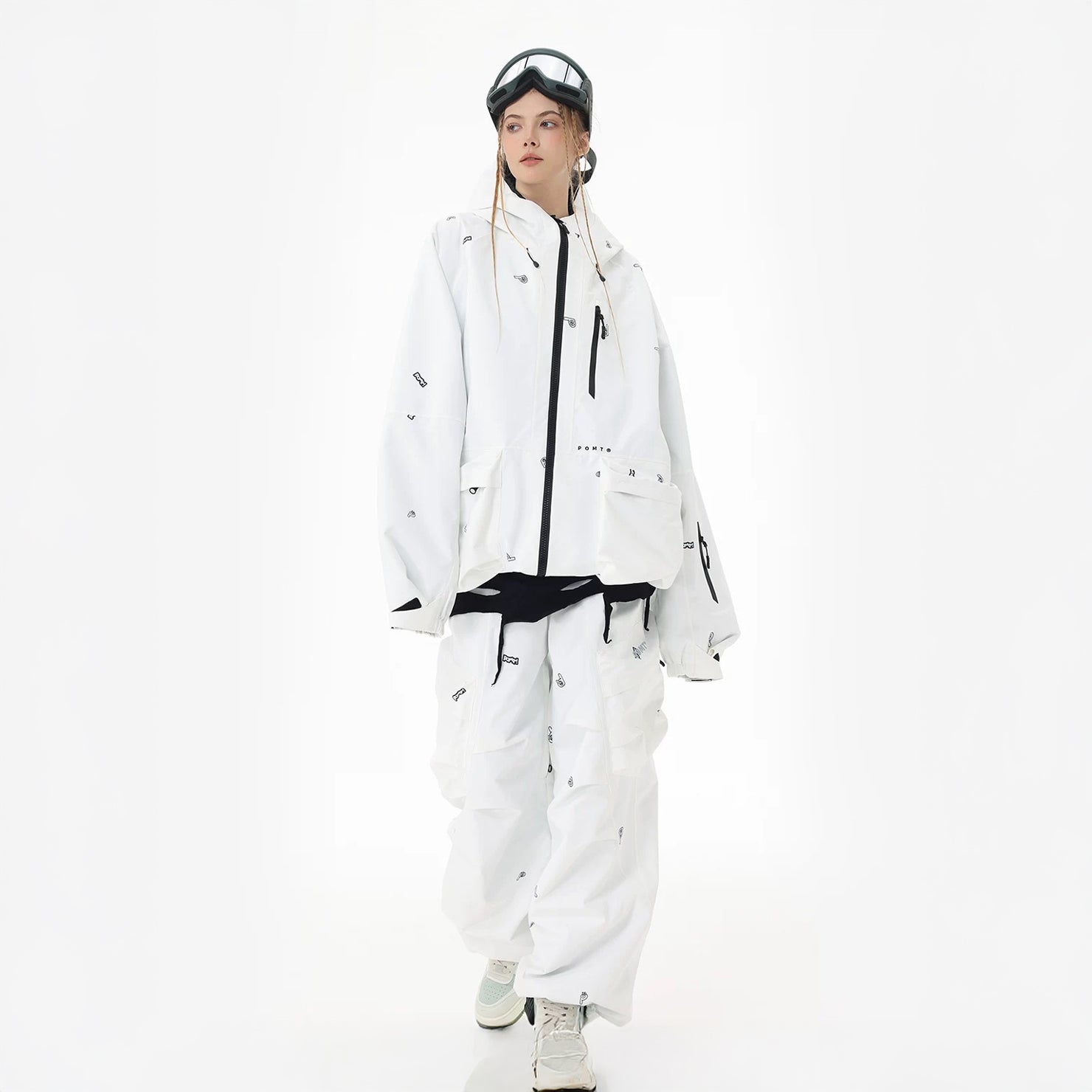 POMT CleanF Oversize 2L Snow Jackets – Unisex