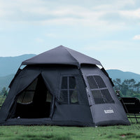Black Dog 全黑六窗公园帐篷