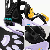 Fixations de snowboard pour enfants Nobaday