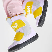 Bottes de neige enfant Nobaday violet jaune