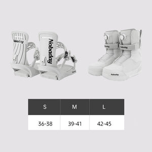 Nobaday Track Snowboard Bindings
