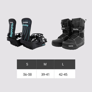 Nobaday Track Snowboard Bindings