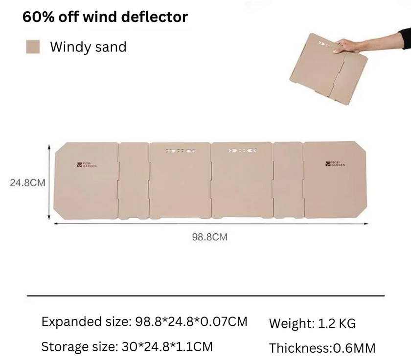 Mobi Garden Wind Shield