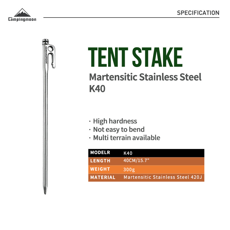 Campingmoon King’S Pegs 40cm K40