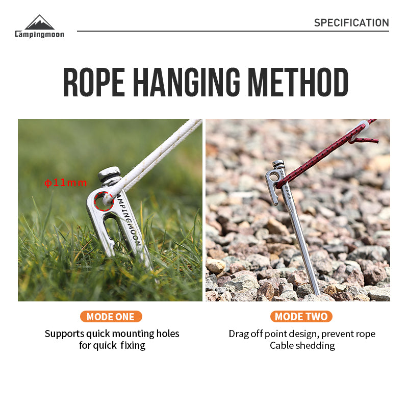 Camping Moon King’S Pegs 40 cm K40