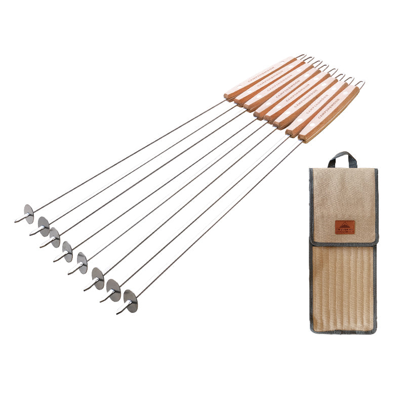 Camping Moon Flat Baking Pins – 8Pcs K-480