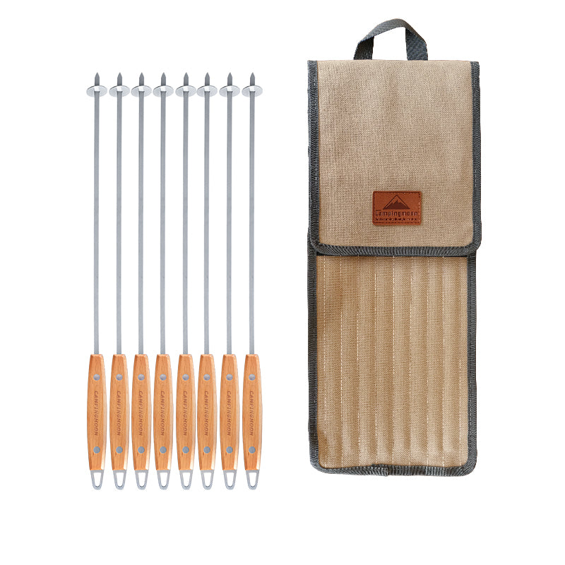 Camping Moon Flat Baking Pins - 8Pcs K-480