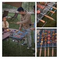 Campingmoon Flat Baking Pins – 8Pcs K-480