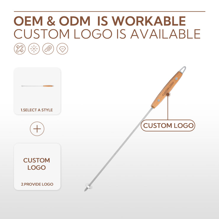 Campingmoon Flat Baking Pins – 8Pcs K-480