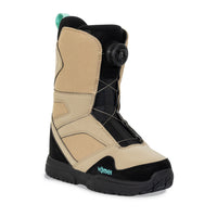 VAMEI Kids Brown Snowboard Boots - Jr