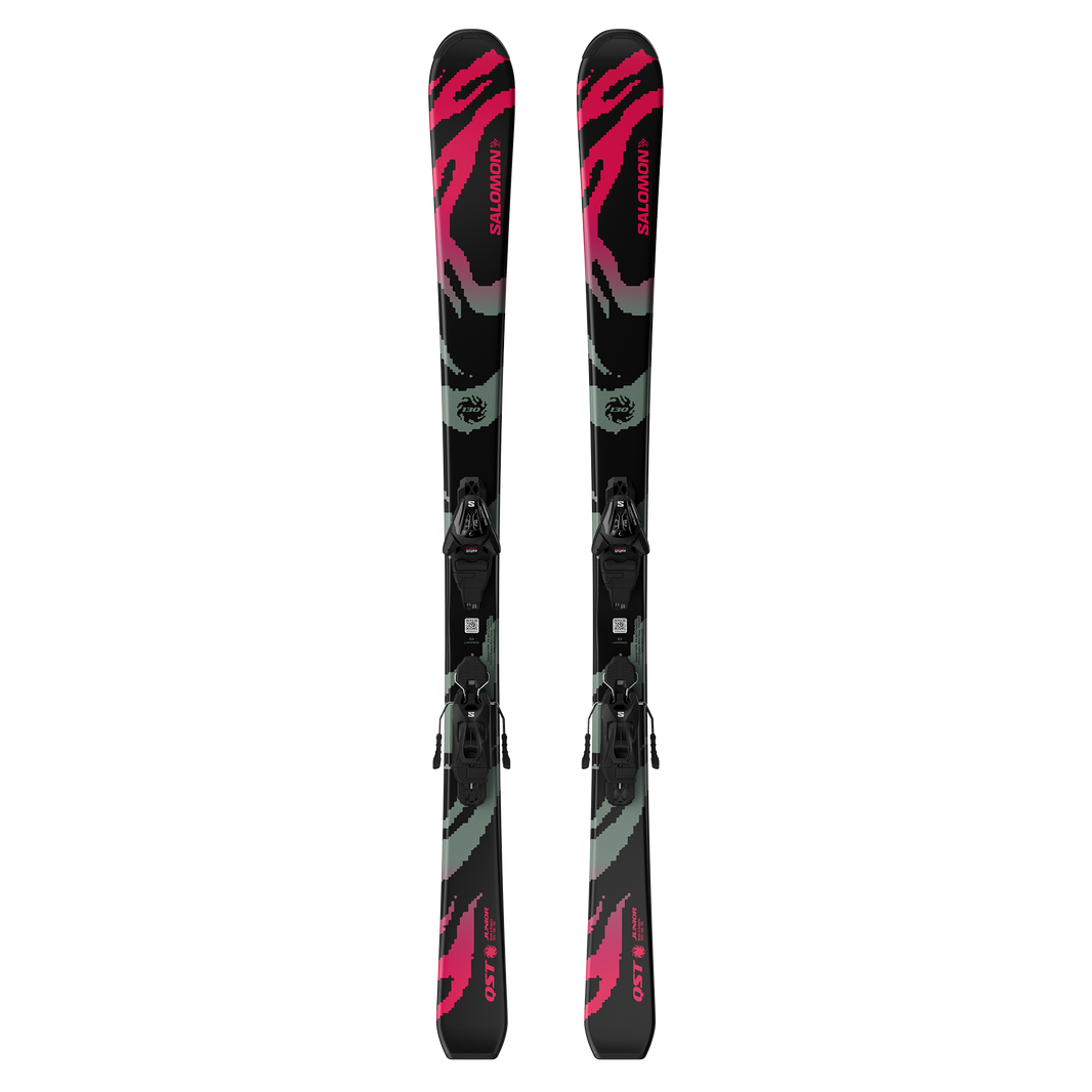 Salomon QST Jr M + L6 GW Skis - Junior (26-27) - top