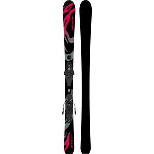 Salomon QST Jr M + L6 GW Skis - Junior - L6 GW