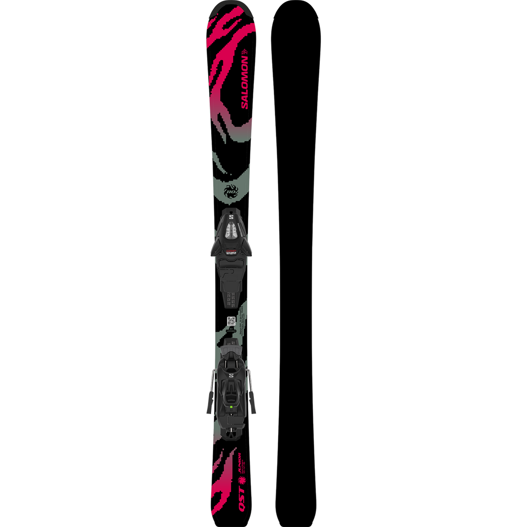 Salomon QST Jr S + C5 GW Skis - Junior (26-27) - main