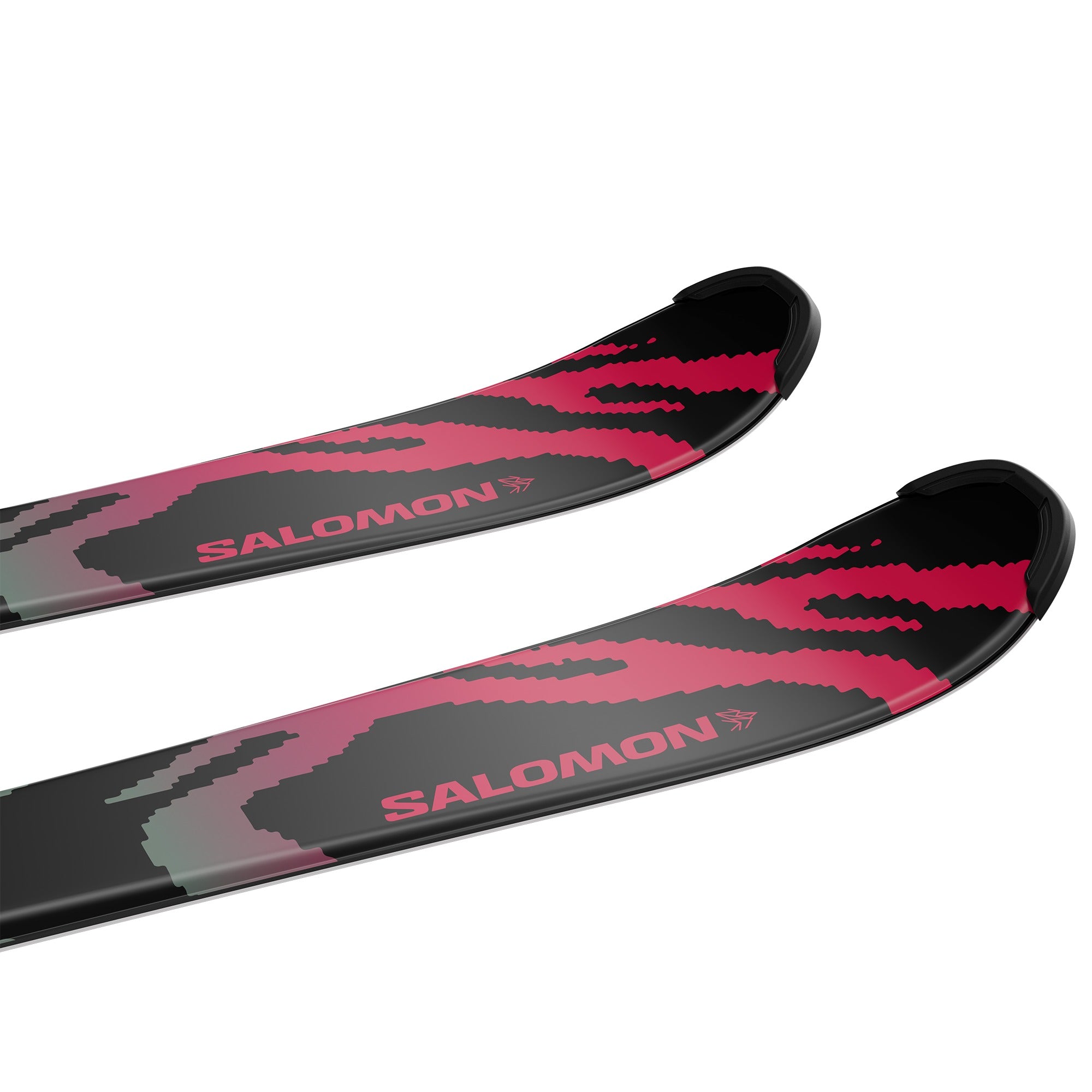 Salomon QST Jr S + C5 GW Skis - Junior - L QST JR BLACK S C5 GW