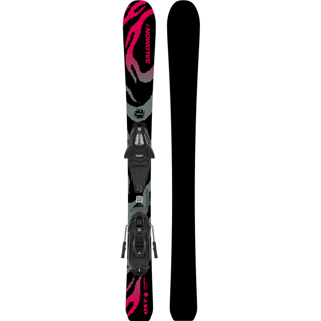 Salomon QST Jr XS + C5 GW Skis - Junior (26-27) - main