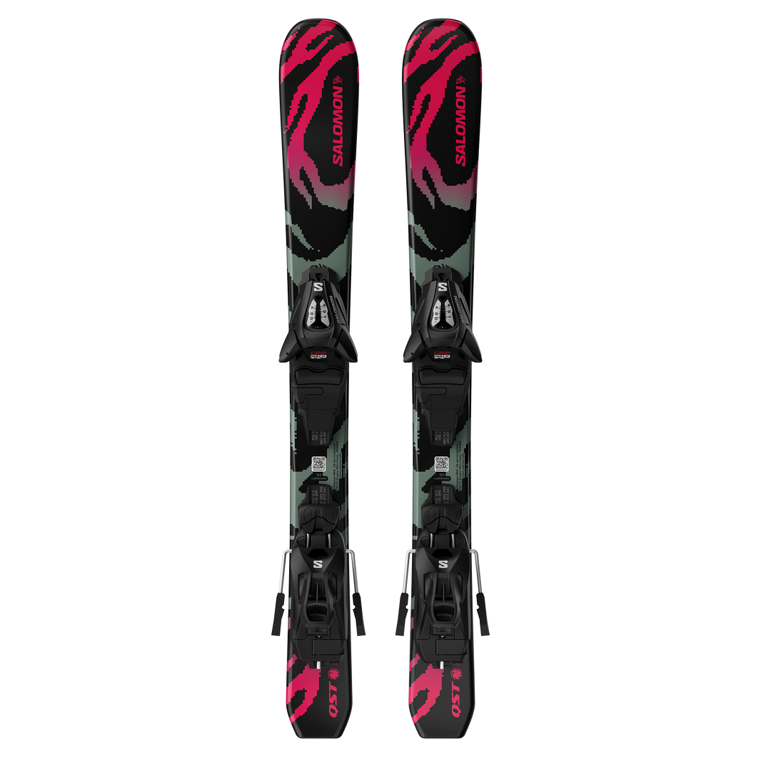 Salomon QST Jr XS + C5 GW Skis - Junior (26-27) - top