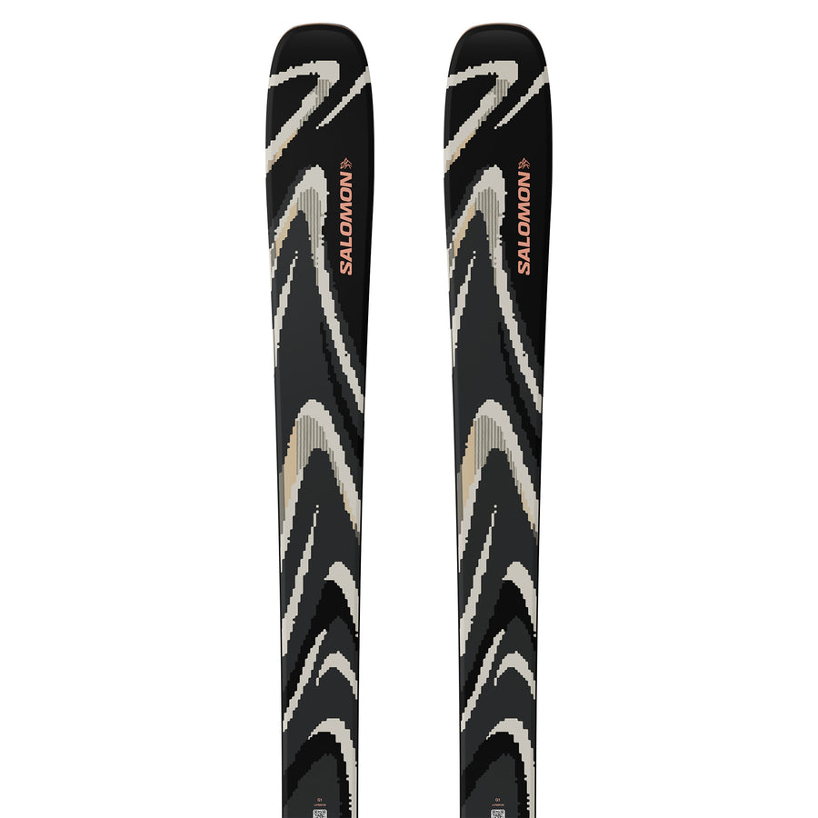 Salomon QST 94 Skis - Black — official Salomon product image
