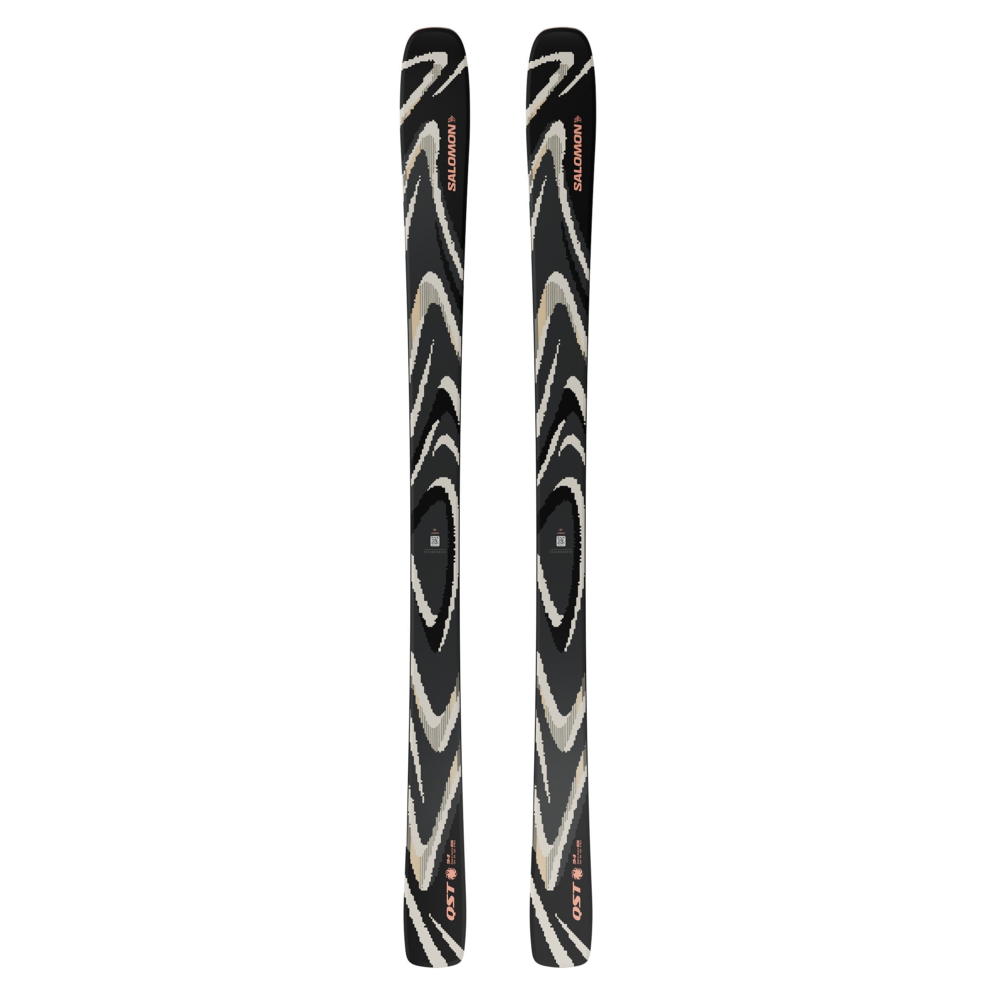 Salomon QST 94 Skis - Black — official Salomon product image