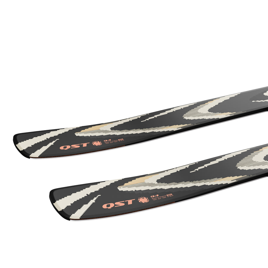 Salomon QST 94 Skis - Black — official Salomon product image