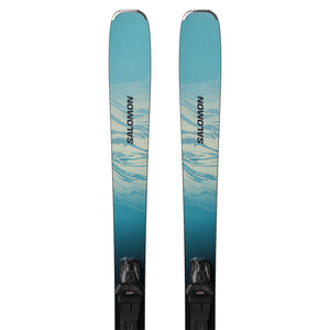 Salomon E Stance W 80 + M10 GW Skis - Women's — official Salomon product image
