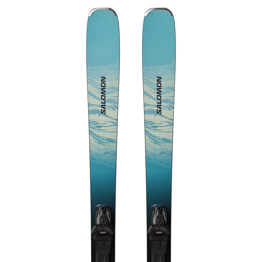 Salomon E Stance W 80 + M10 GW Skis - Women's — official Salomon product image