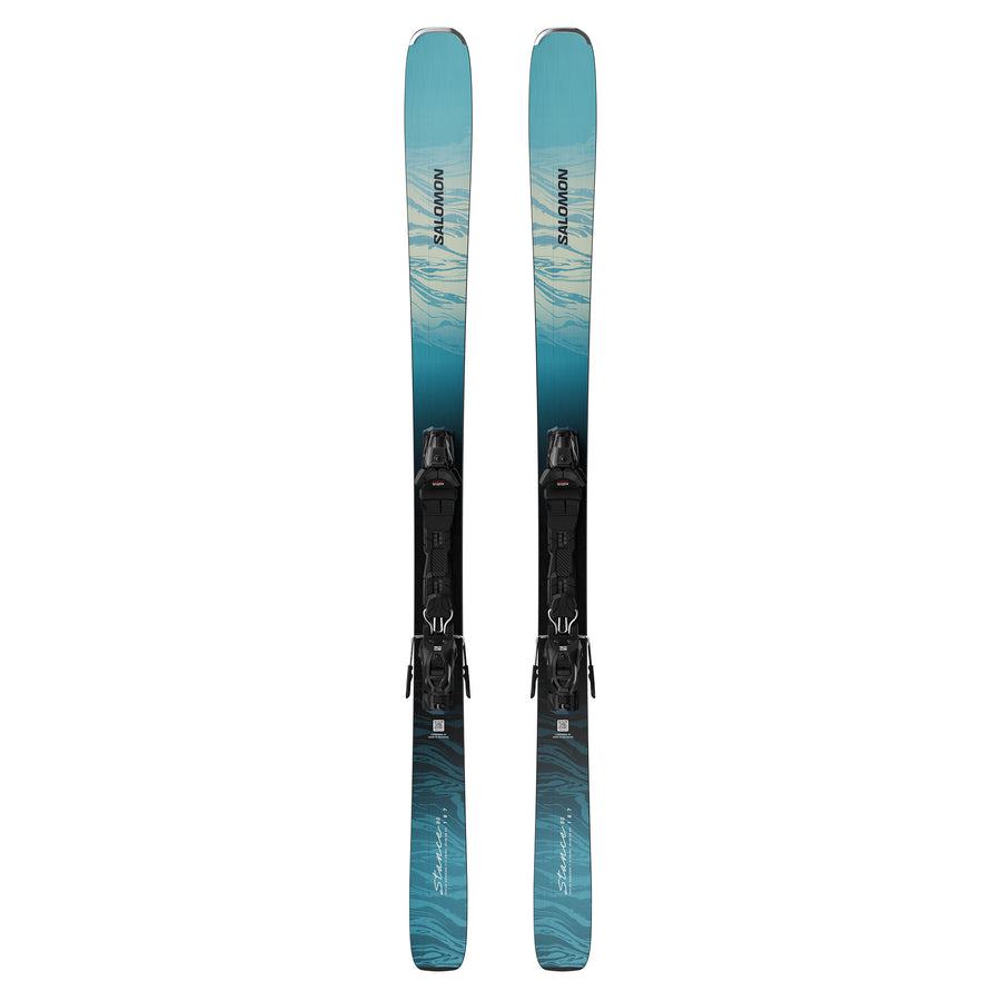 Salomon E Stance W 80 + M10 GW Skis - Women's — official Salomon product image