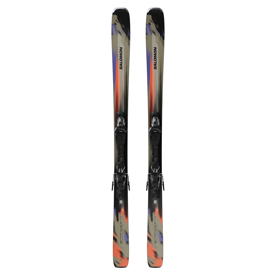 Salomon E Stance 80 + M11 GW Skis — official Salomon product image