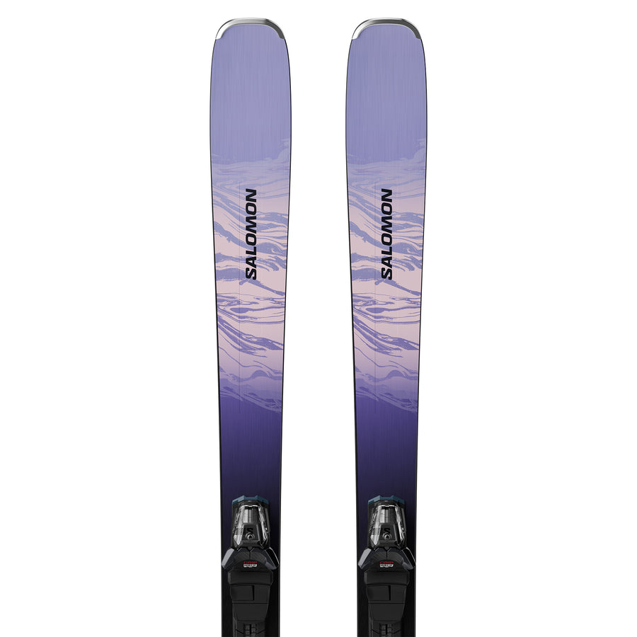 Salomon E Stance W 84 + M11 GW Skis - Women's — official Salomon product image