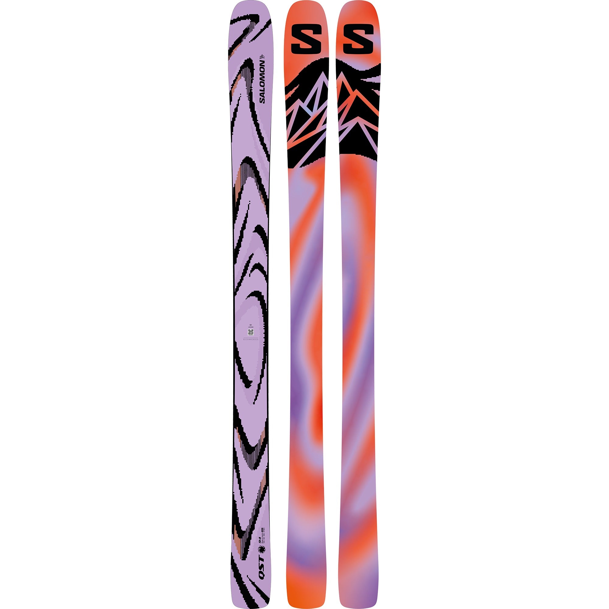 Salomon QST 94 Skis - Lilac - N QST 94 LILAC