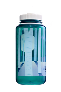 Nalgene 32oz Wide Mouth Sustain Bottle - Negative Landscape Forest (Trout)