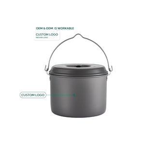 Campingmoon 5.5Qt Cooking Pot MC-255