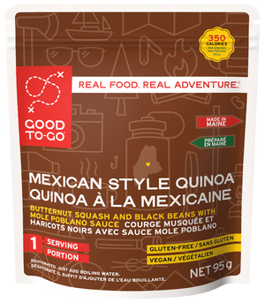 Good To-Go Mexican Quinoa Bowl single serving pouch front