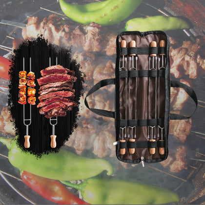 Campingmoon 8-In-1 Grill Fork