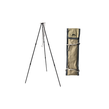Campingmoon 3-Section Tripod – Black
