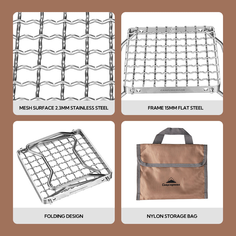 Campingmoon Split Fire Grill MS-1011