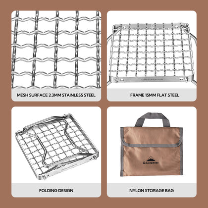 Campingmoon Split Fire Grill MS-1011