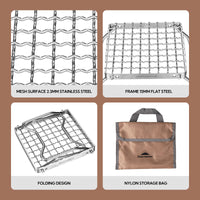 Campingmoon Split Fire Grill MS-1011