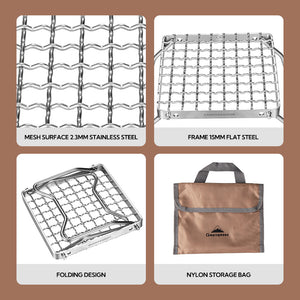 Campingmoon Split Fire Grill MS-1011