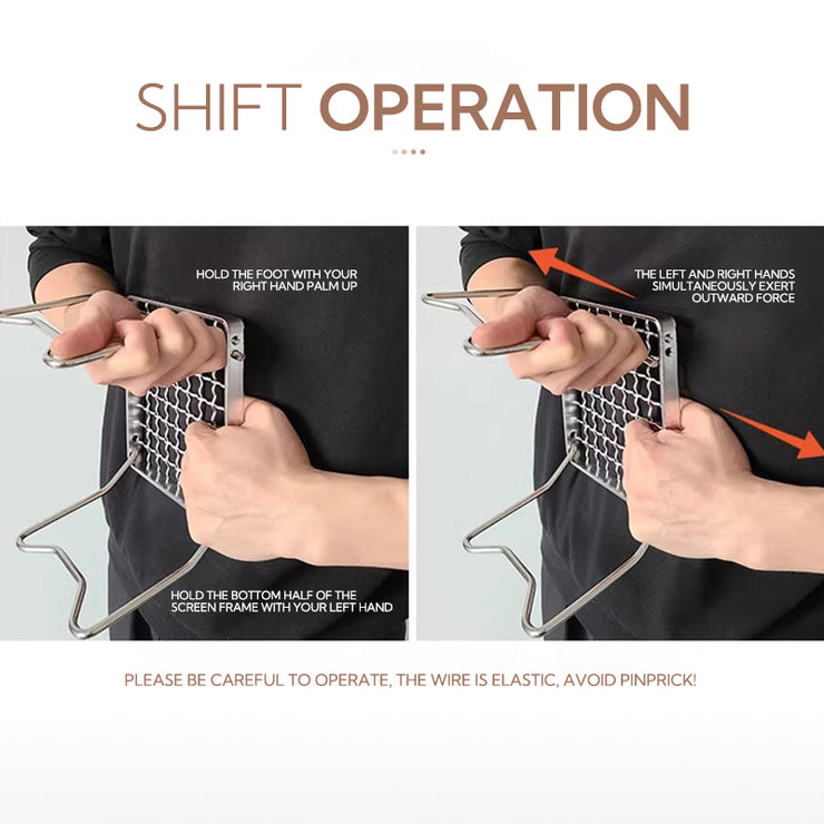 Campingmoon Split Fire Grill MS-1011