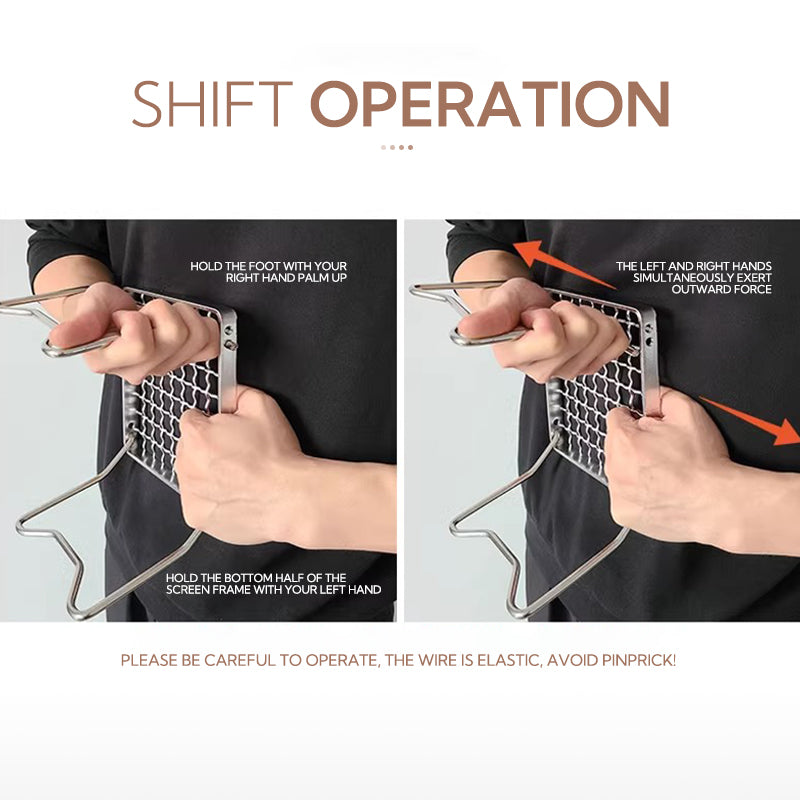 Campingmoon Split Fire Grill MS-1011