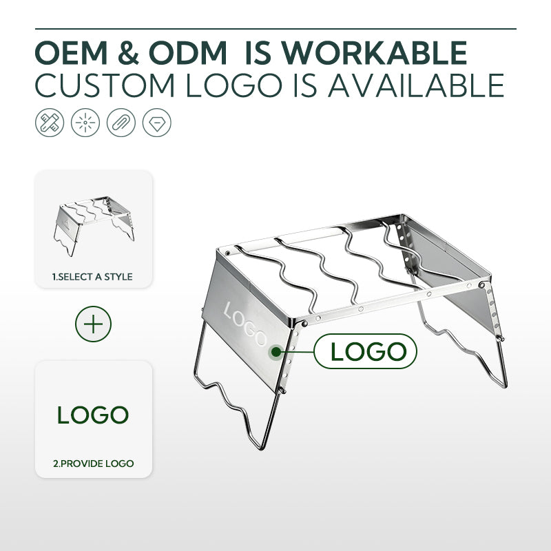 Campingmoon Grill + Windscreen MS-1018-SW
