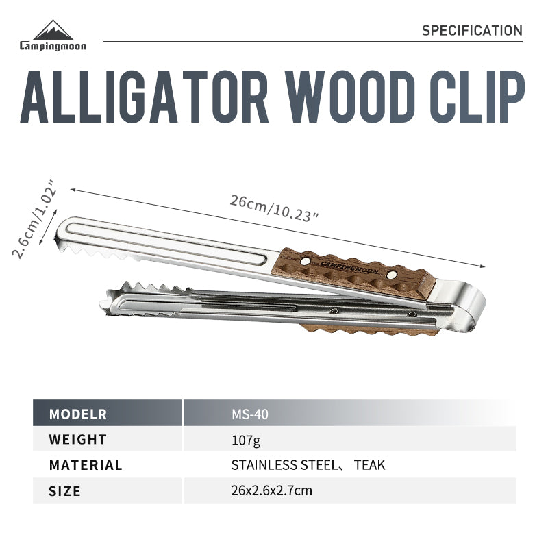Camping Moon Crocodile Meat Clip (2026)