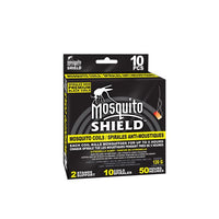 Mosquito Shield Wilderness Formula 10 bobines (canette) – Anti-moustique pour conditions extrêmes