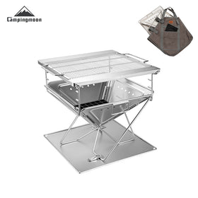 Campingmoon 14In Foldable Grill MT-045
